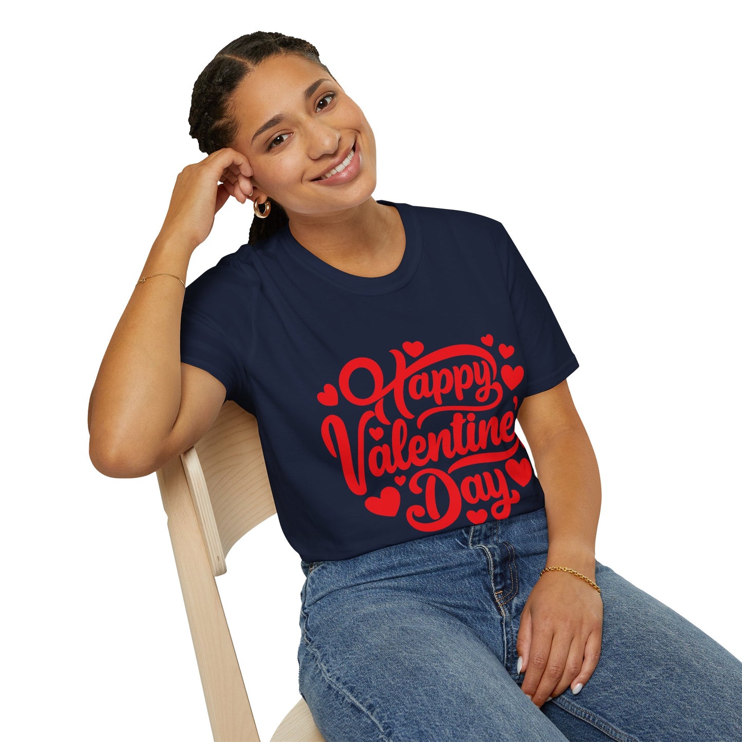 Unisex Softstyle T-Shirt - Happy Valentine's Day