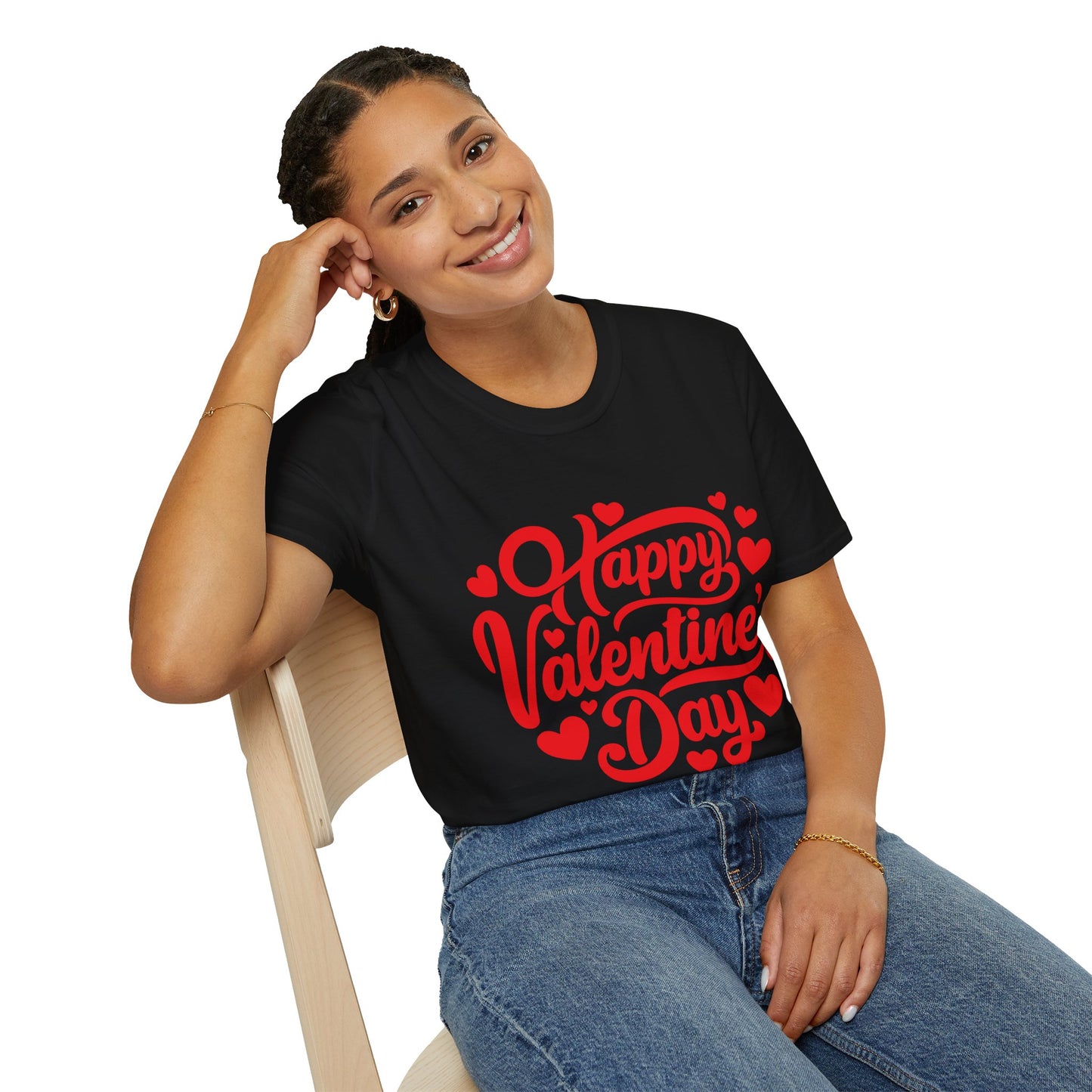 Unisex Softstyle T-Shirt - Happy Valentine's Day