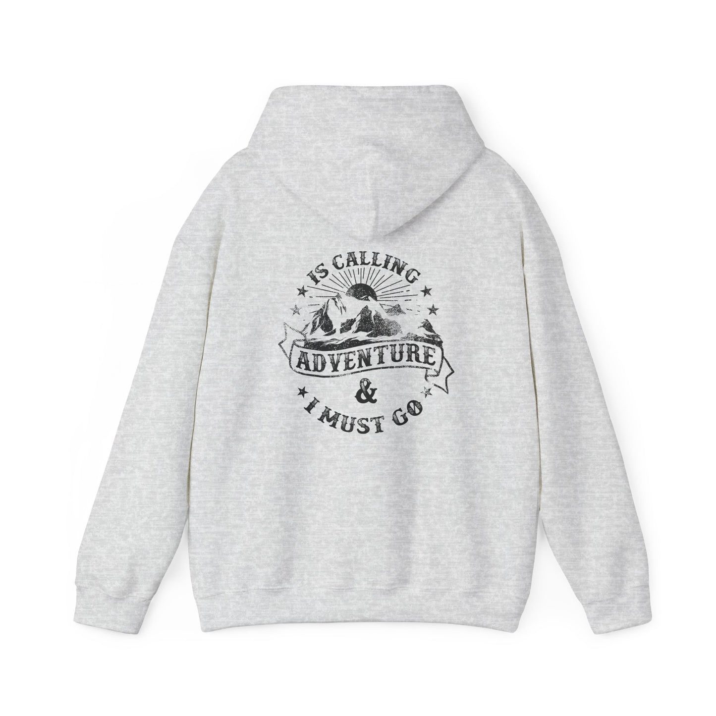 Adventure Awaits Unisex Hooded Sweatshirt for Outdoor Lovers